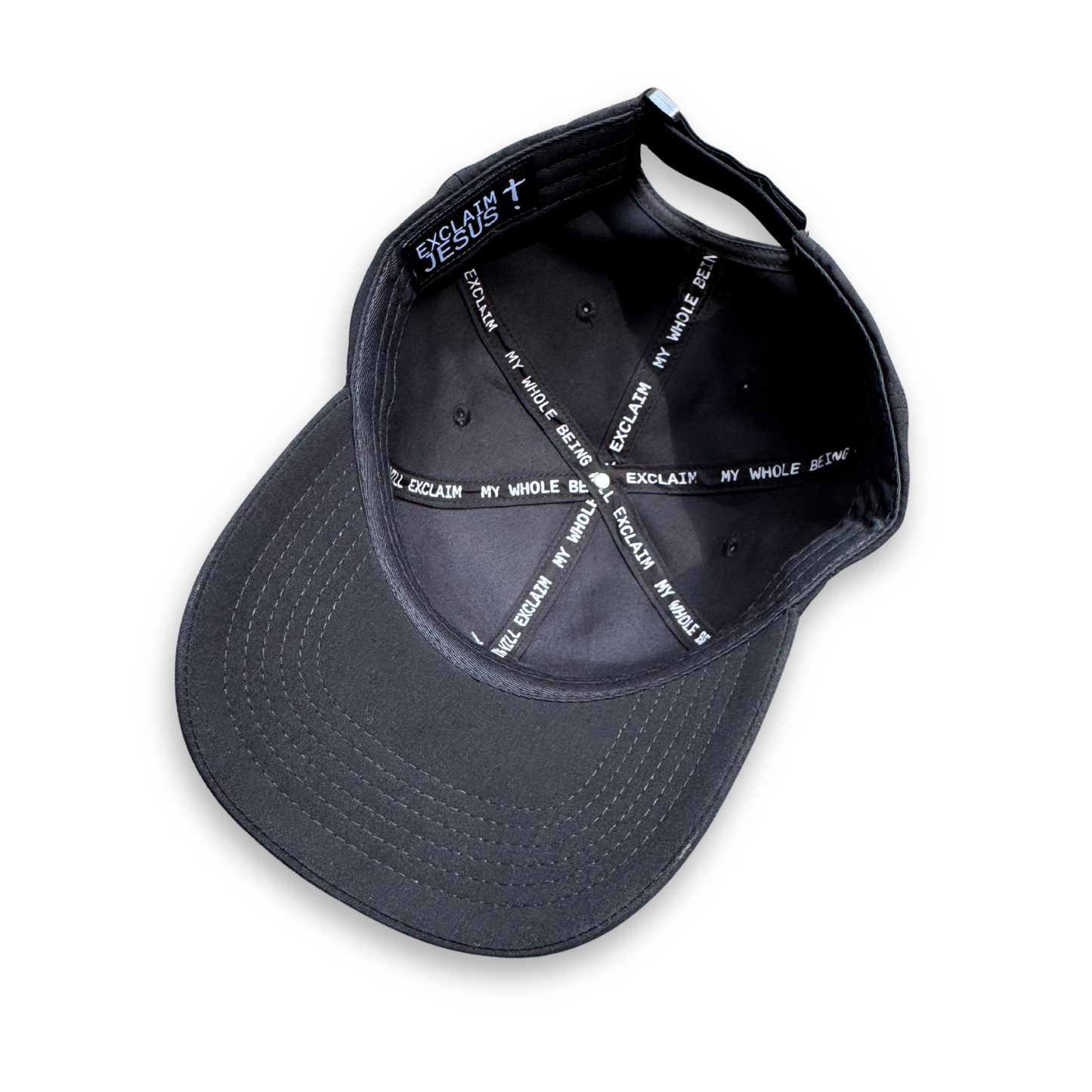 Exclaim Jesus Daily Cap | Black