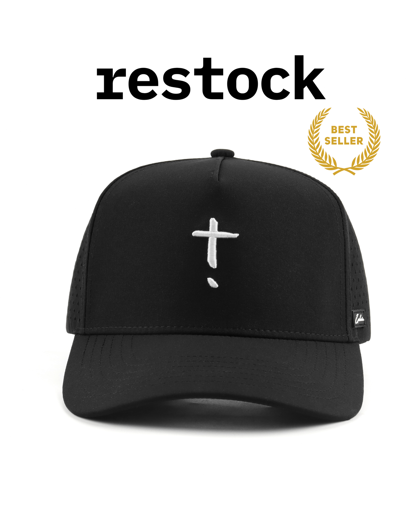 Exclaim Jesus Summit Cap | Black | High Profile