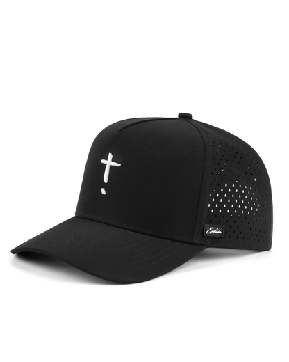 Exclaim Jesus Summit Cap | Black | High Profile