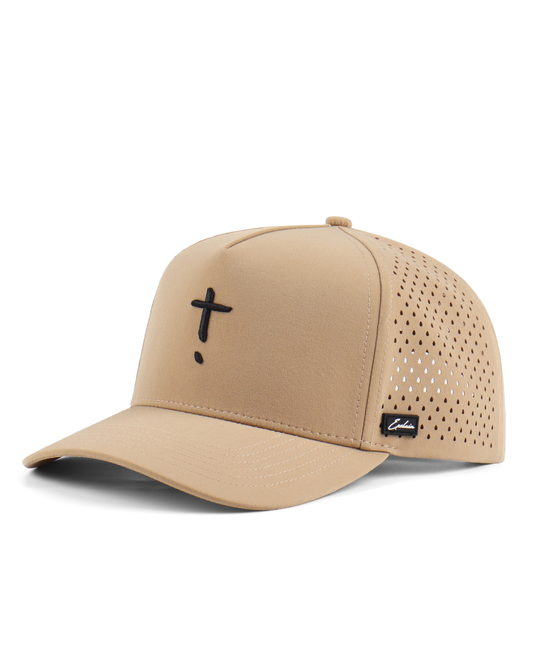 Exclaim Jesus Summit Cap | Khaki | High Profile
