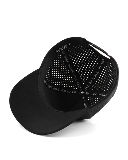 Exclaim Jesus Summit Cap | Black | High Profile