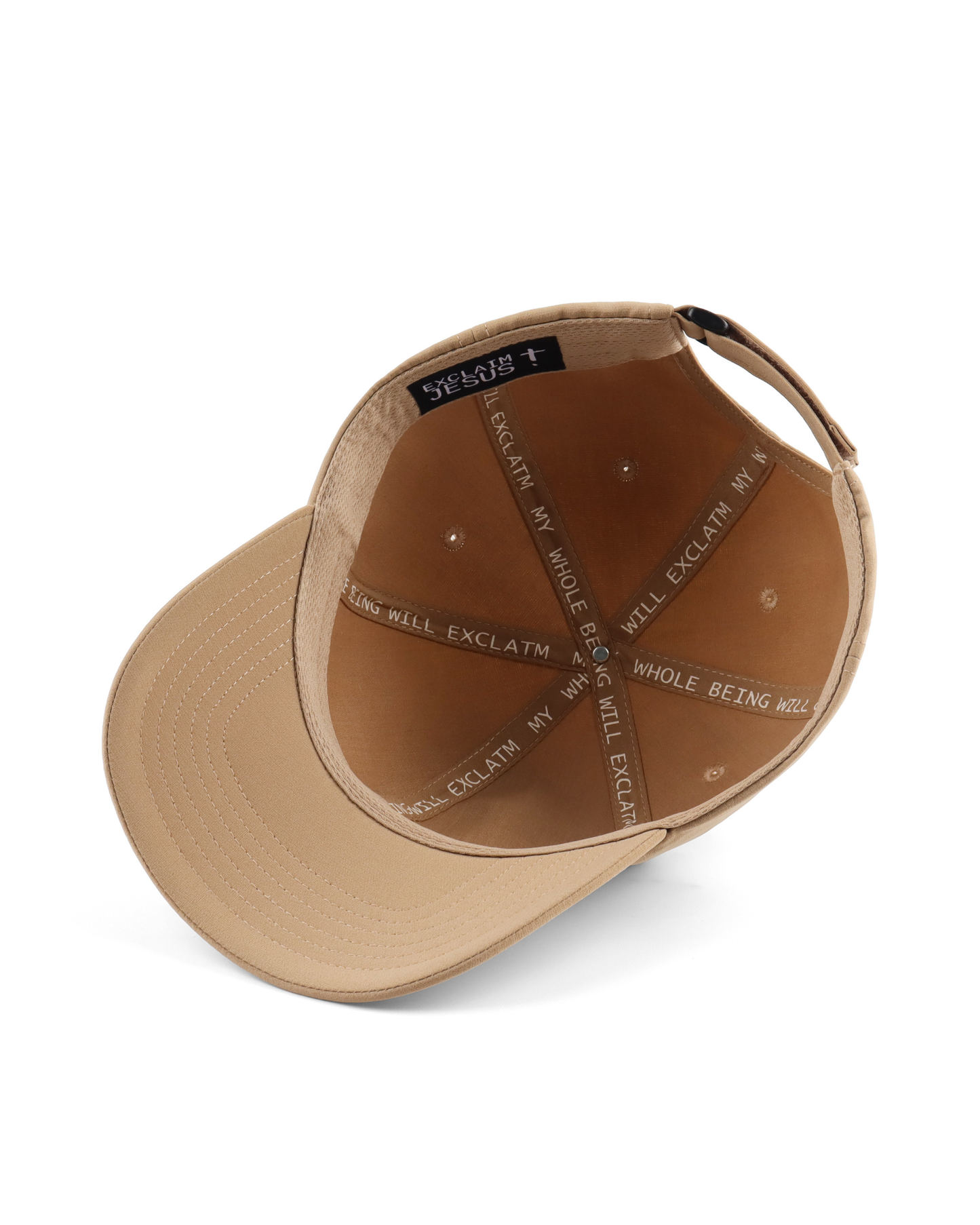Exclaim Jesus Daily Cap | Khaki
